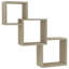 Cube Wall Shelf 68x15x68 cm Engineered Wood-84509773