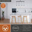 Haag 4 - Light Black And Natural Brass Kitchen Island Pendant