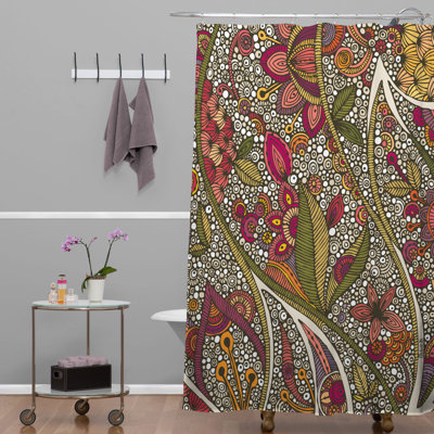 Jonesville Floral Shower Curtain