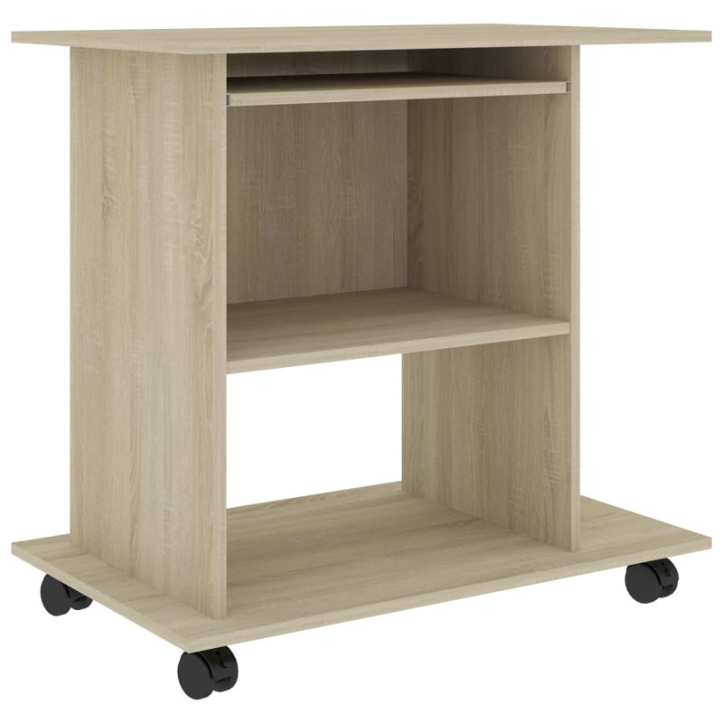 Bisceglia Computer Desk, Sonoma Oak