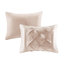 Édredon pour lit très grand Blush 7 pièces - avec 1 édredon Grace, 2 taies décoratives, 3 coussins décoratifs, jupe de lit-118742661-118742655