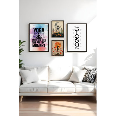 Decorative Framed MDF Painting