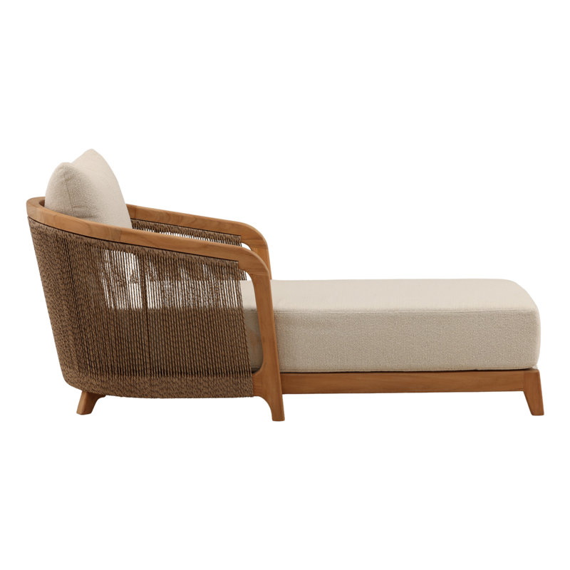 Cian Outdoor Chaise Sand