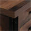 Bureau d'ordinateur, finition brune