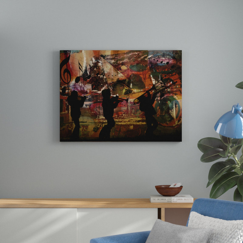 " Jazz Trio " by Ready2HangArt™