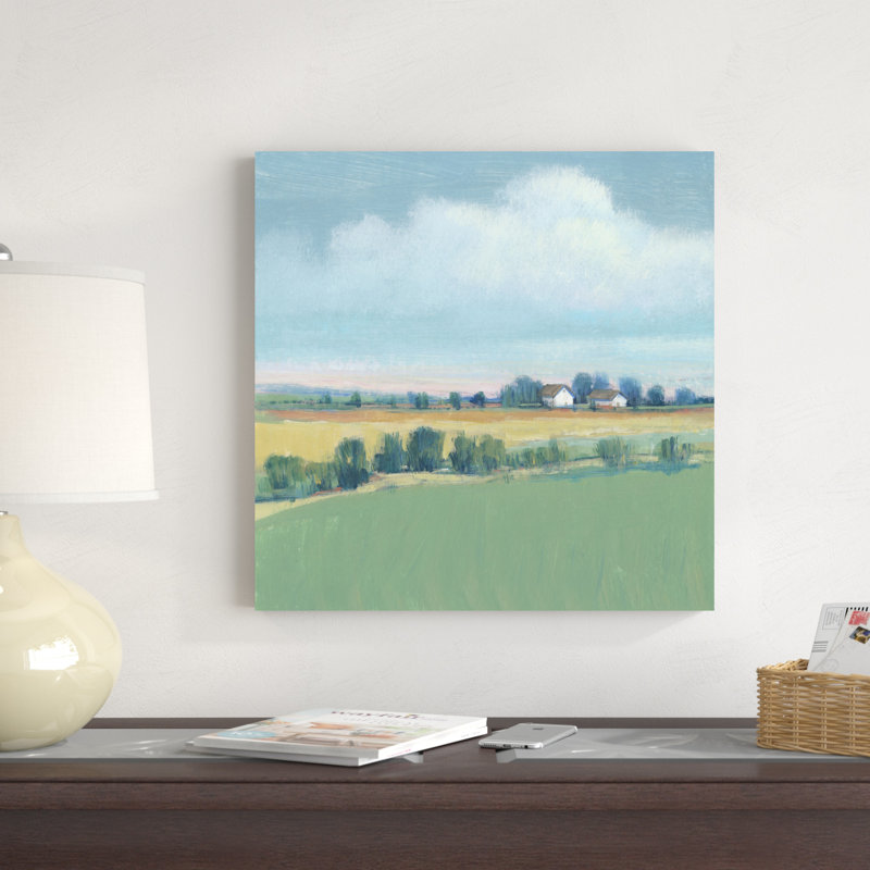«The Simple Life I» par Timothy O 'Toole - peinture sur toile tendue, H 20 po x l 20 po