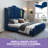 Uphostered Wingback LED Bed Frame