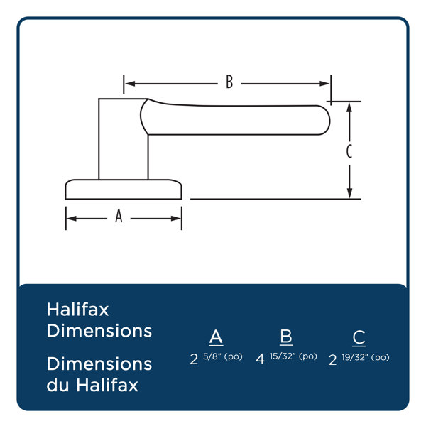 Dimensions du produit