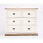 6 Drawer 110cm W Double Dresser-20586778