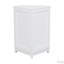 Armoire de salle de bain avec rangement en coin triangulaire avec tablettes réglables, panneau de fibres à densité moyenne moderne pour une utilisation efficace de l'espace-1040793513
