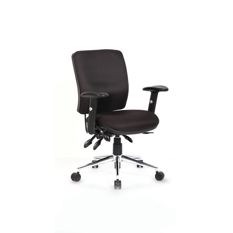 Symple Stuff Asbjerg Office Chair, Black
