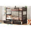 Lit superposé simple au-dessus de simple avec tiroirs, lits convertibles, espresso-452576283-452576286