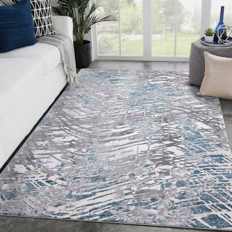 Alaythia Abstract Indoor Rug, Rectangle 9' x 12'