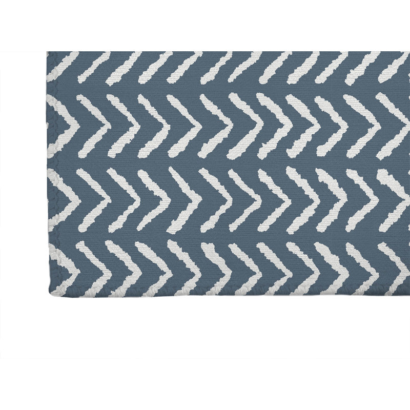 Tribe Way Non-Slip Outdoor Rug, Runner 2'6" x 8'