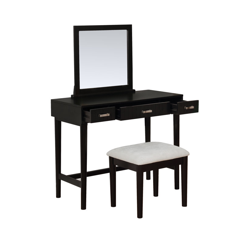 Ensemble coiffeuse avec miroir Simen