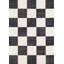 Tapis à damier noir / blanc Wum Collection-310000925-279142690