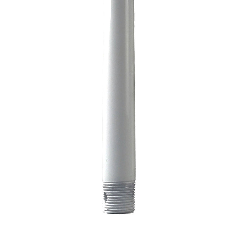 Modern Forms Ceiling Fan Downrod, 18" H x 1" W x 1" D, Gloss White