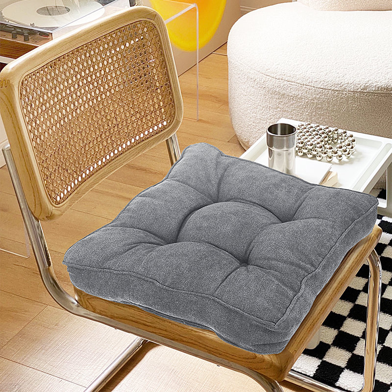 Coussin de siège 18 po, Gris