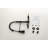 Matte Black 8 Inch Center Wall Mount Kitchen Faucet with Pull Down Sprayer-121293567