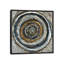 «Metallic Circle», impression sur toile-21717701-71968890