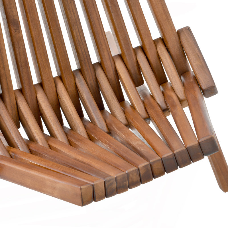 Chaise pliante en bois