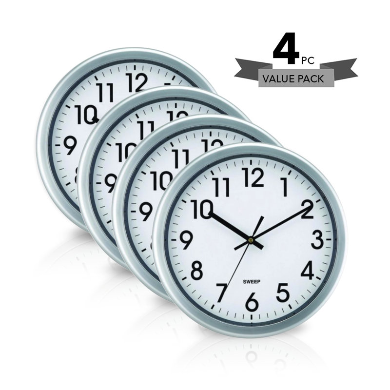 Wall Clock, Silver