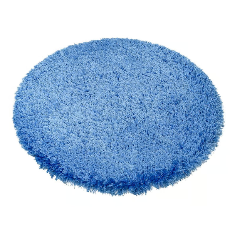 Tapis rond en coton Ulana, Rond 8 pi 2 po