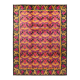 Arts & Crafts One-of-a-Kind 9' 2" X 11' 10" Hand Knotted Area Rug