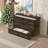 Queen Size Farmhouse Murphy Cabinet Bed With Foldable Platform Storage Drawer & Charging Station-1324233292