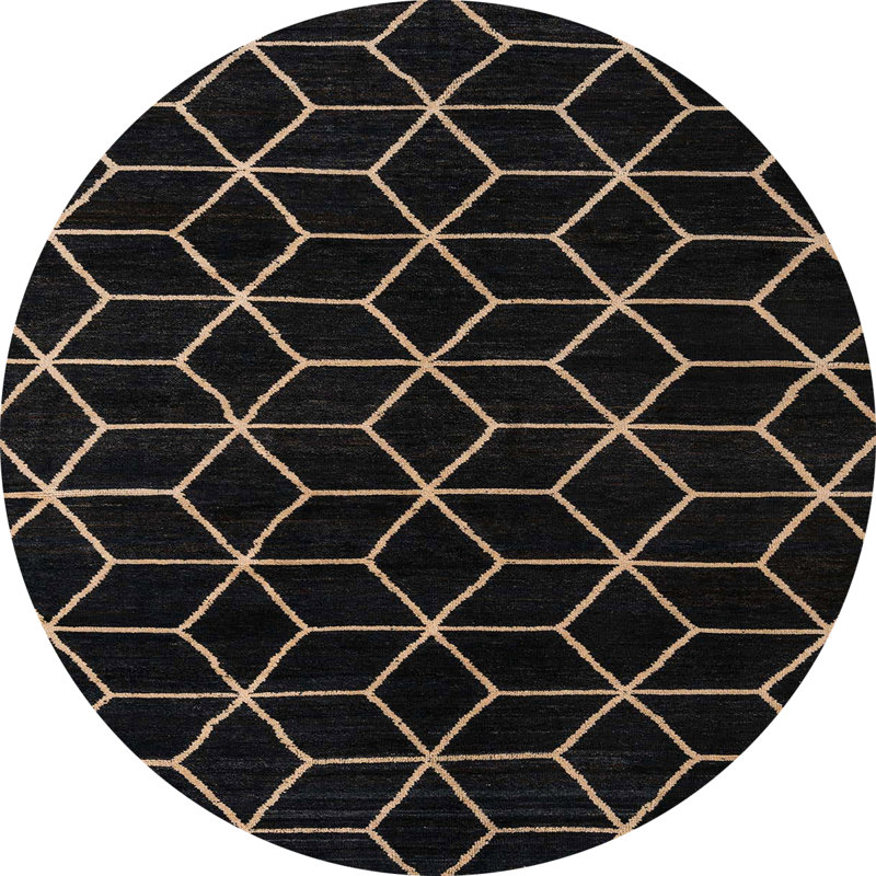 Tapis abstrait moderne 5070, Rond 4 pi
