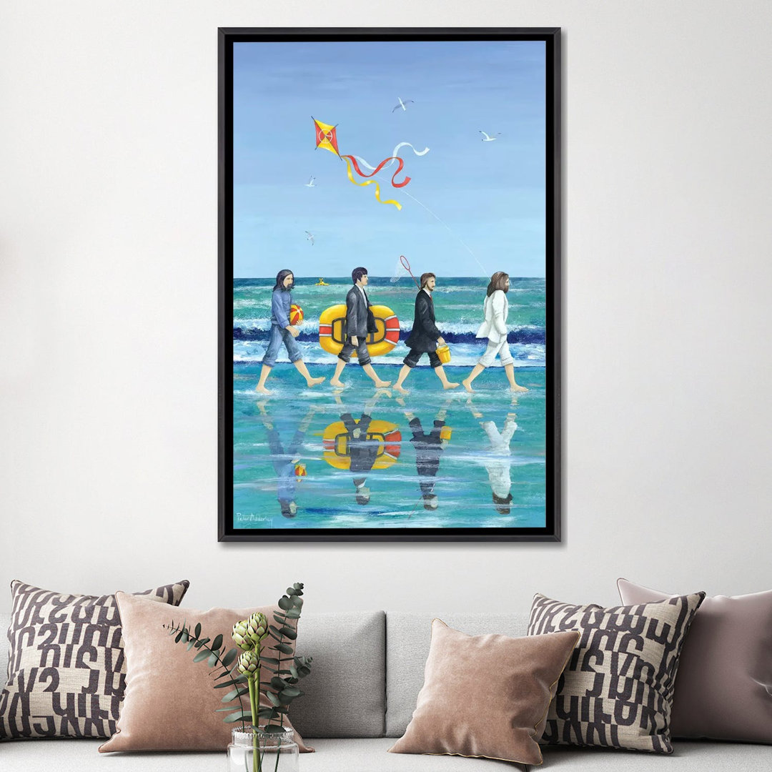 " P-51 Mustang Vintage Airplane Blueprint " East Urban Home Mat 