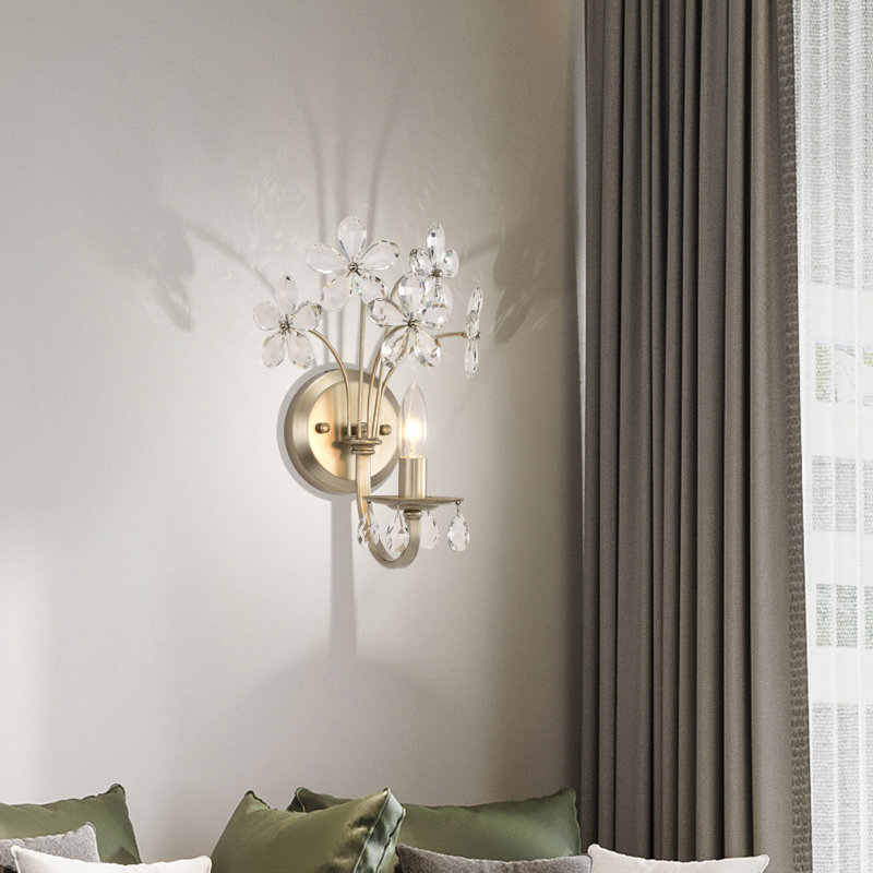 Applique murale en cristal 1 lumière Jamisha