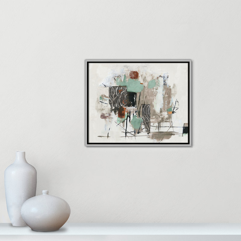 Reproduction lyrique par Casa Fine Arts, Argent, H 17,5 po x l 21,5 po