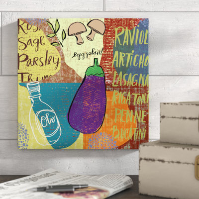Reproduction d’art graphique sur toile, "garde-manger sampler IV" par Cheryl Guerrick