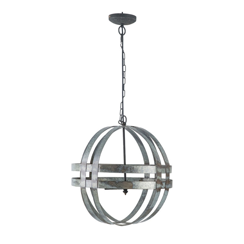 Suspended luminaire with adjustable chain