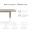 Table de salle à manger extensible Bartel