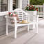 Banc de jardin en bois d'eucalyptus Lutyens-1420263256