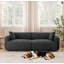 Canapé rembourré de 90 po en polyester à 3 places avec coussins décoratifs de 90 po de large disponible dans le salon-1773840628