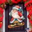 Décoration murale de porte de noël en forme de noël anti-neige