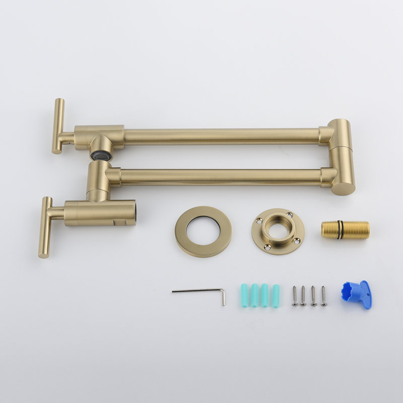 Pot Filler with Accessories, Gold