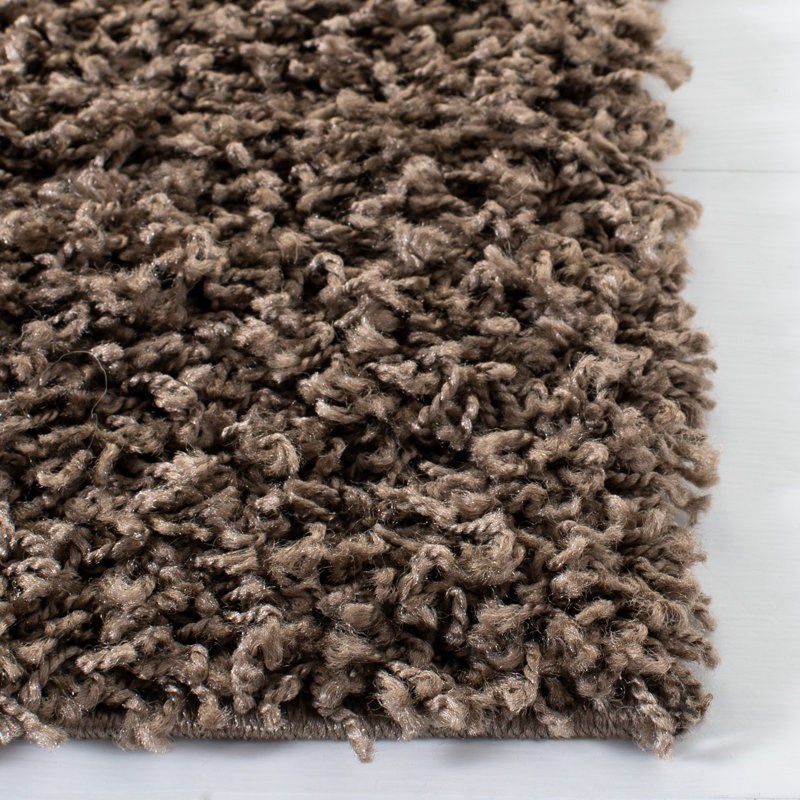 Gabriola Sga-Athens Shag Performance Solid Color Rug, Rectangle 4' x 6'