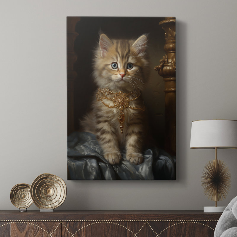 ANIMALS Series CC -Custom Wrapped Gallery Cavas, 18" H x 12" W