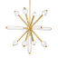 ATOM 13 light LED Chandelier by Corbett Lighting