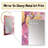 Pink Gold Lilacs Fragrants Blossum - Floral Unique Wall Mirror, Traditional Mirror, Printed Metal Art-2012435323