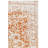 Christa Oriental Orange/Ivory Area Rug-835434465