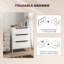 59.5cm W 3 - Drawer Chest of Drawers-251133656