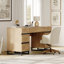  Ensemble de bureau personnel: bureau moderne de 59 po avec station de charge et armoire de rangement, trois bibliothèques de 72 po de hauteur avec tablettes réglables, bureau d'ordinateur en bois et armoire de rangement pour bibliothèque-547309826