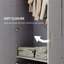 Audriena 2 Door Manufactured Wood Wardrobe-983664430