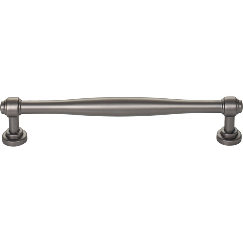 Clarence Bar pull, Ash Gray, 12" Center to Center