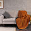 Cotton and Olive Throw-68766515